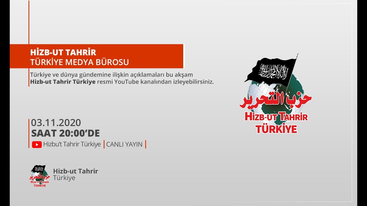 [03 Kasım 2020] Hizb-ut Tahrir Türkiye Haftalık Değerlendirme Toplantısı