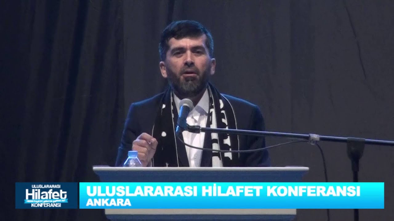 ABDULLAHEV MUHAMMED'İN ULUSLARARASI HİLAFET KONFERANSI KONUŞMASI