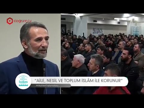 “Aile, Nesil ve Toplum İslâm ile Korunur” Konferansı Ankara