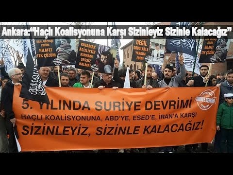 ANKARA: SURİYE SİZİNLEYİZ, SİZİNLE KALACAĞIZ!