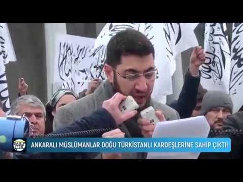 ANKARALI MÜSLÜMANLAR DOĞU TÜRKİSTANLI KARDEŞLERİNE SAHİP ÇIKTI!