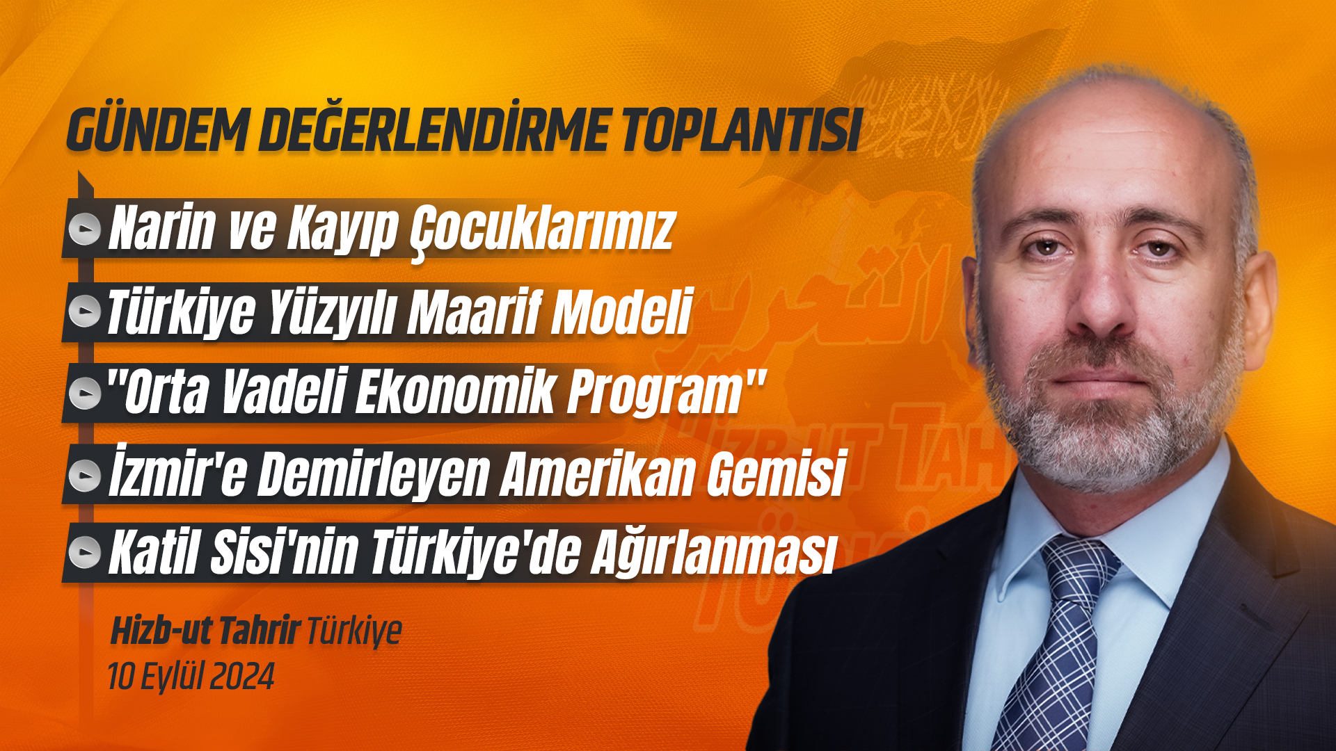 Haftalık Değerlendirme Toplantısı - 10 Eylül 2024