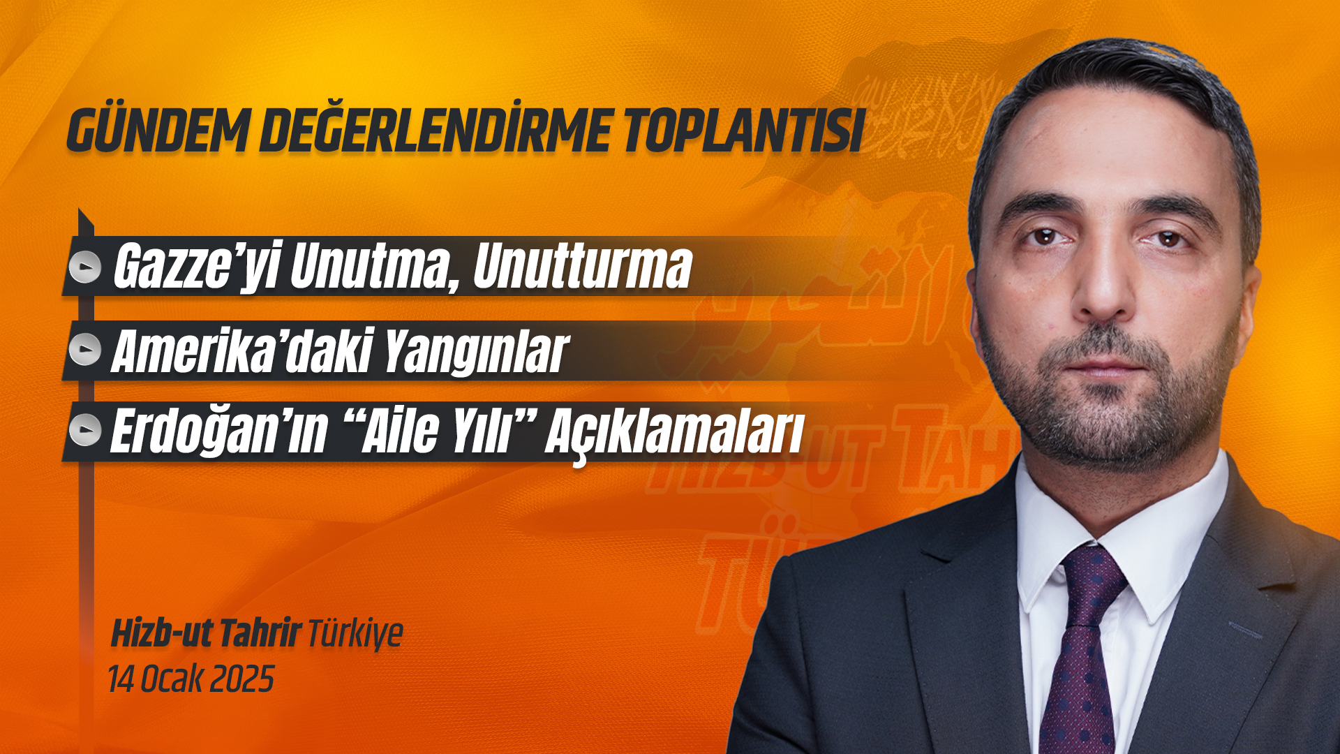 Haftalık Değerlendirme Toplantısı - 14 Ocak 2025