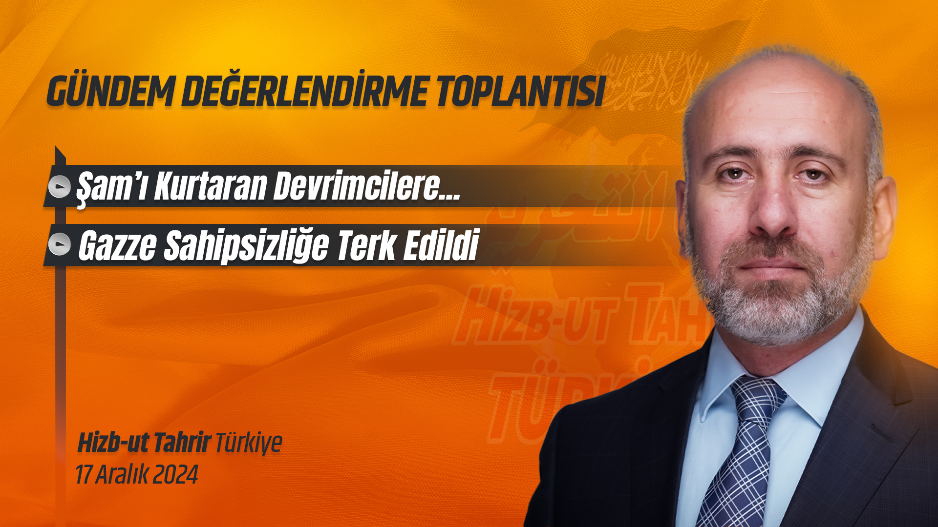 Haftalık Değerlendirme Toplantısı - 17 Aralık 2024