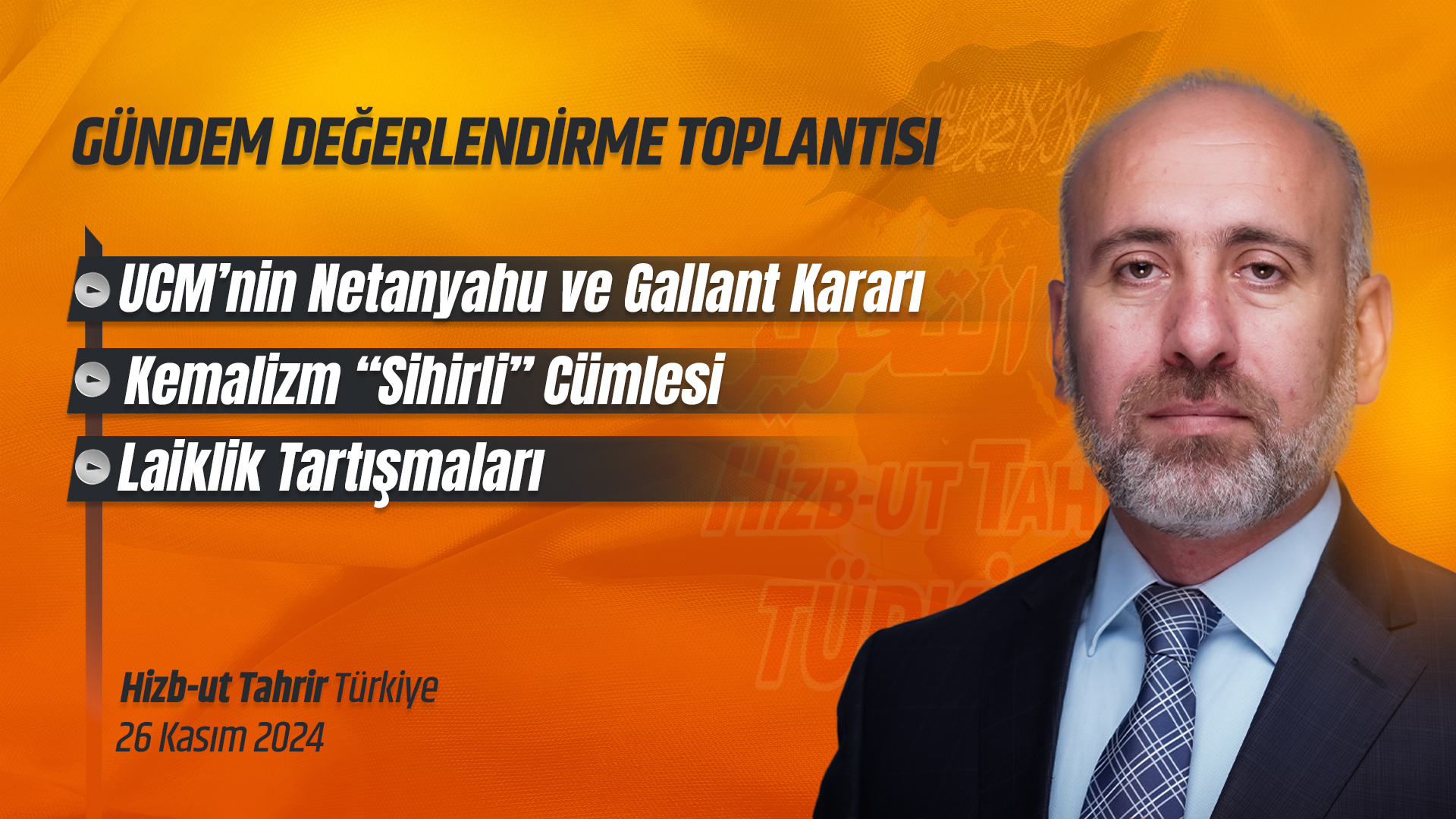 Haftalık Değerlendirme Toplantısı - 26 Kasım 2024