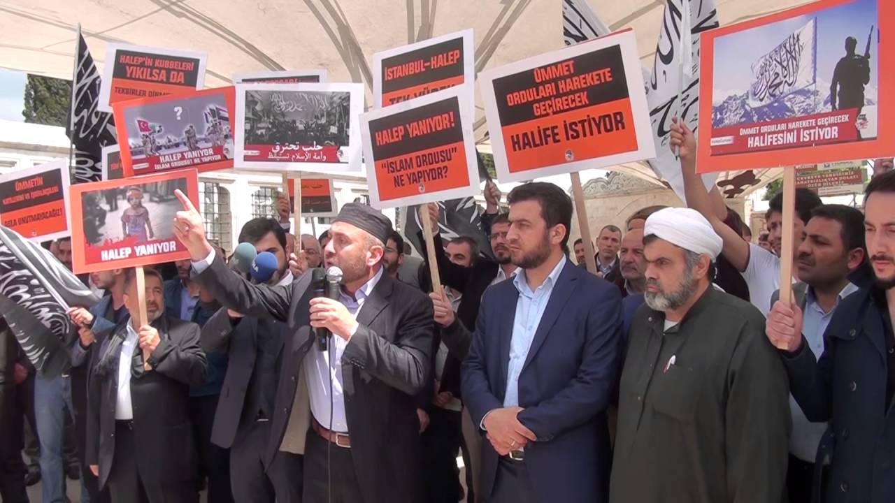 Halep Cuması- Fatih Camii Hizb-ut Tahrir Türkiye Medya Bürosu Başkanı Mahmut Kar'ın Konuşması