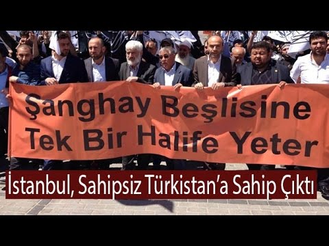 İstanbul Sahipsiz Türkistan'a Sahip Çıktı!