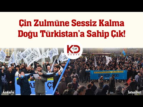 İSTANBUL VE ANKARA DOĞU TÜRKİSTAN'A SAHİP ÇIKTI!