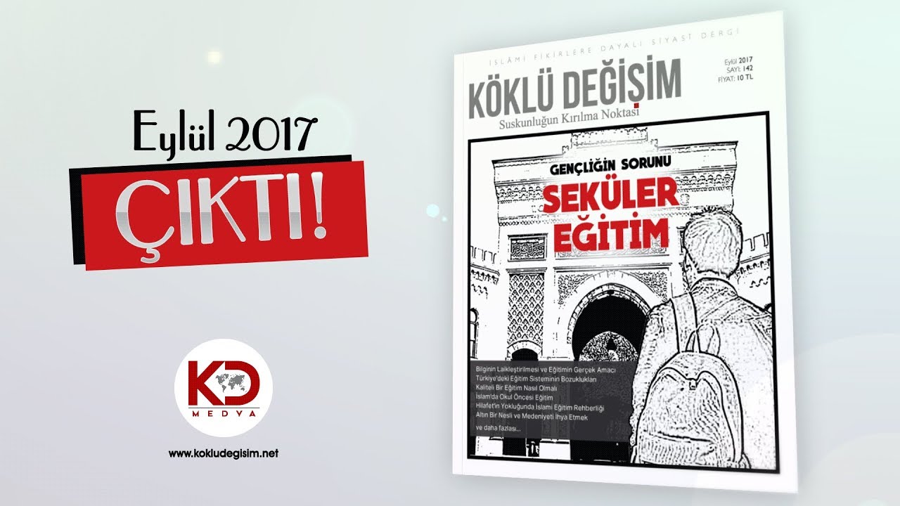 Köklü Değişim Eylül 2017 Çıktı!