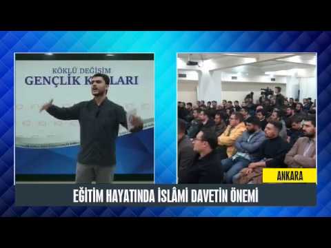 Konferans: Eğitim Hayatında İslâmi Davetin Önemi