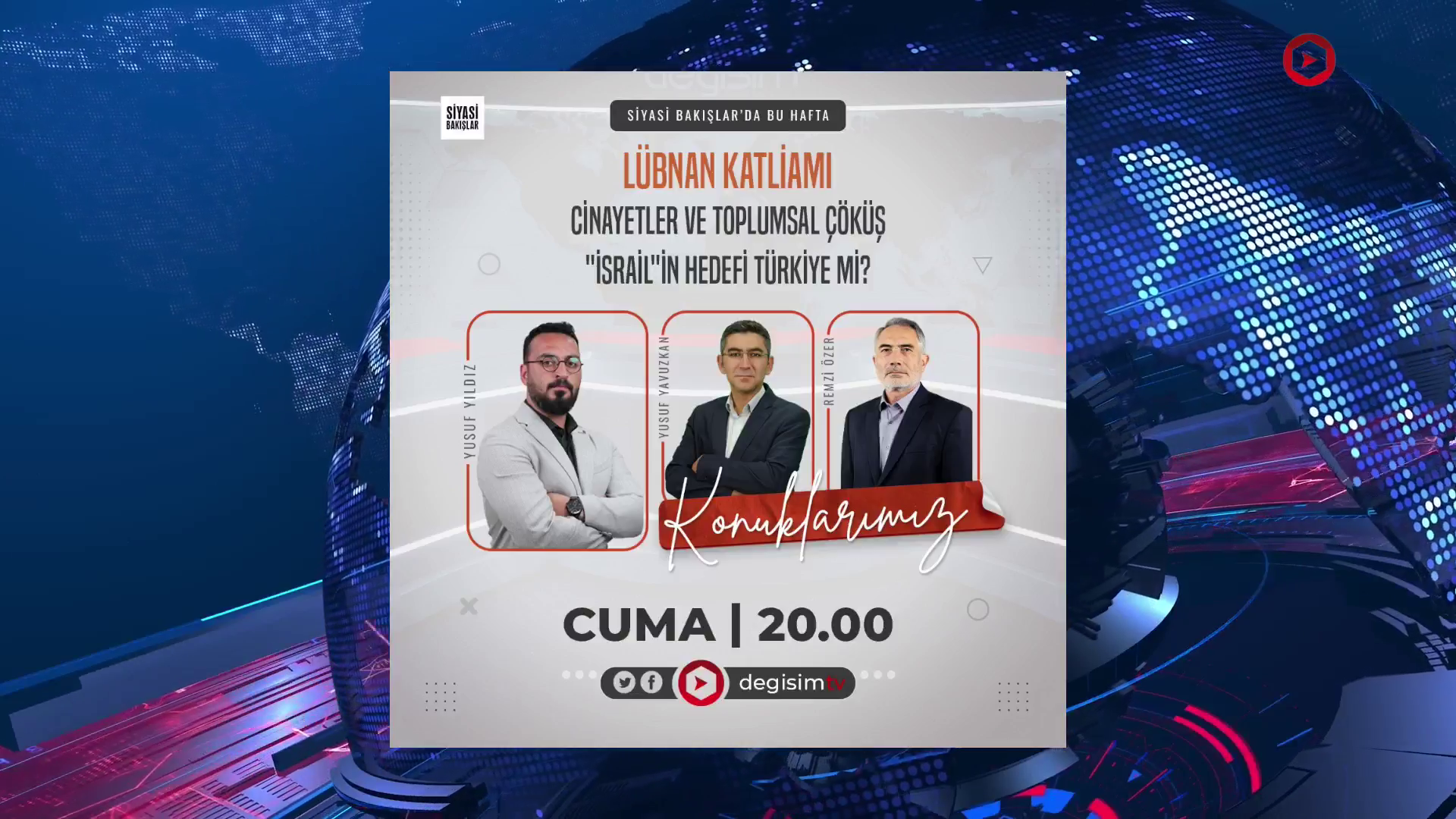 Lübnan Katliamı | Cinayetler ve Toplumsal Çöküş | "İsrail"in Hedefi Türkiye mi?