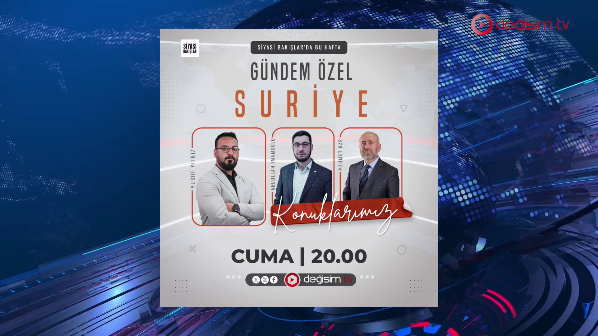 Özel Gündem: Suriye