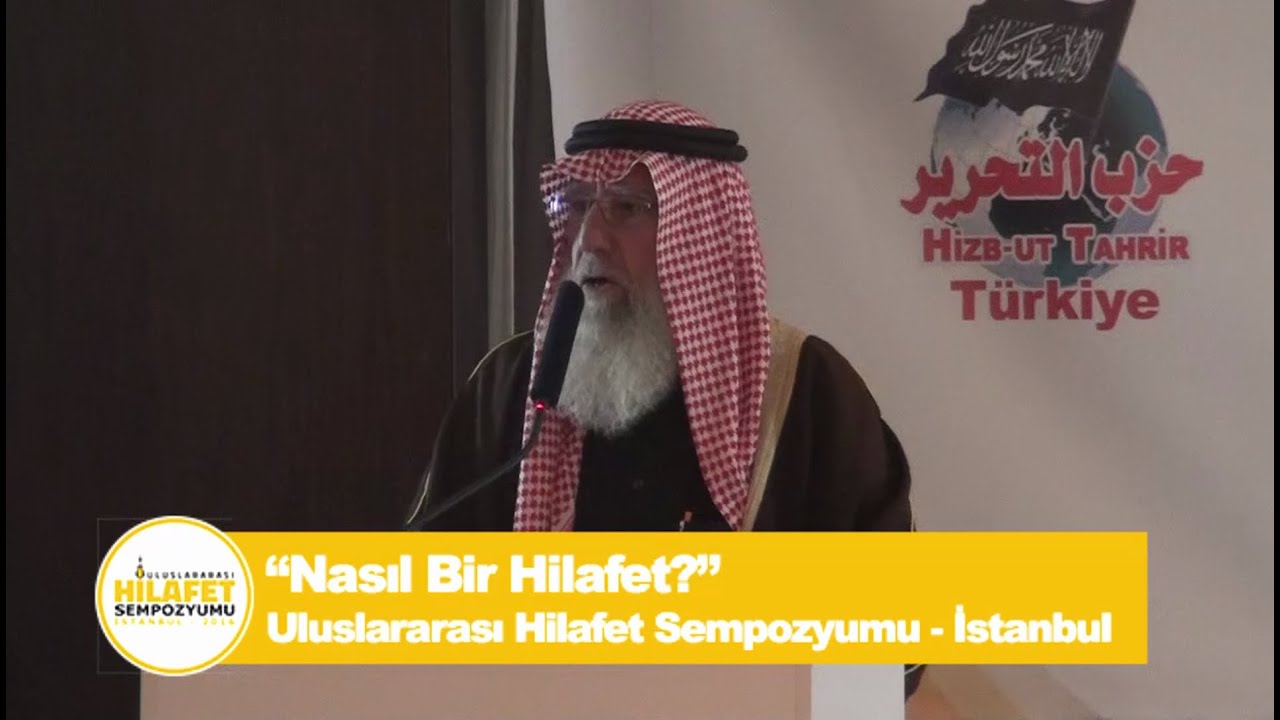 Şeyh İsam Amira'nın İstanbul Uluslararası Hilafet Sempozyumu Konuşması